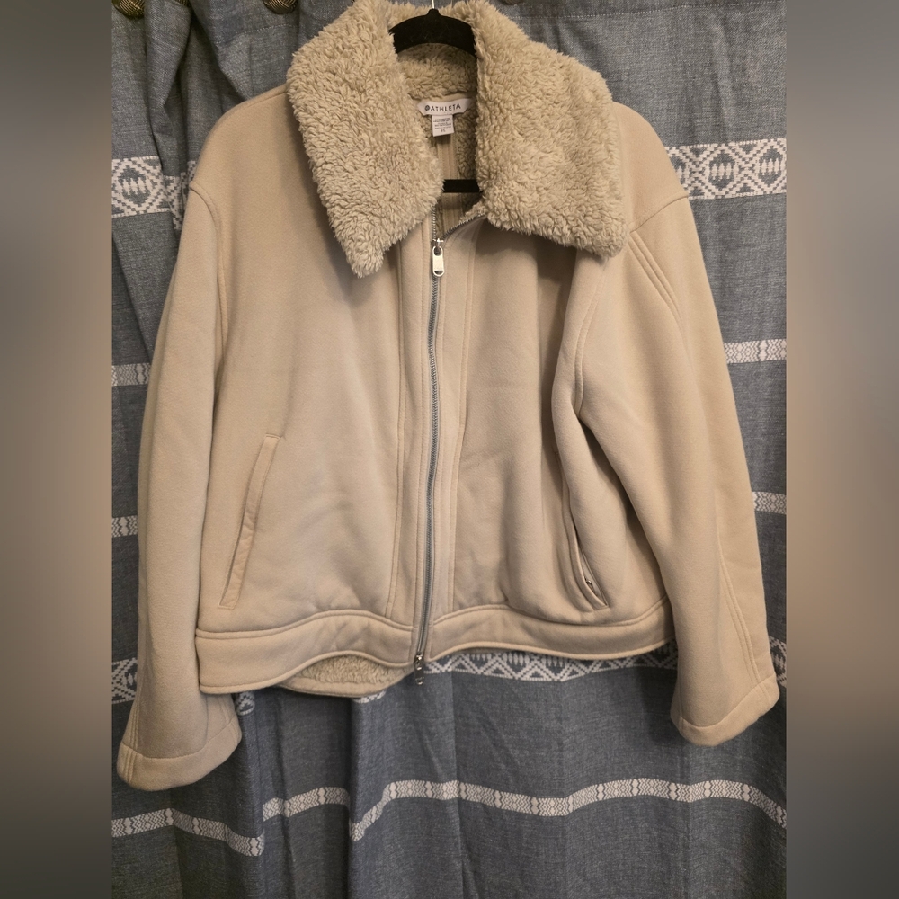 Athleta Westbound Sherpa Jacket XLARGE - Picture 2 of 4